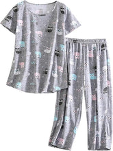Ladies Cotton Nightwear Set – Soft 2-Piece Pajama for Daily Comfort